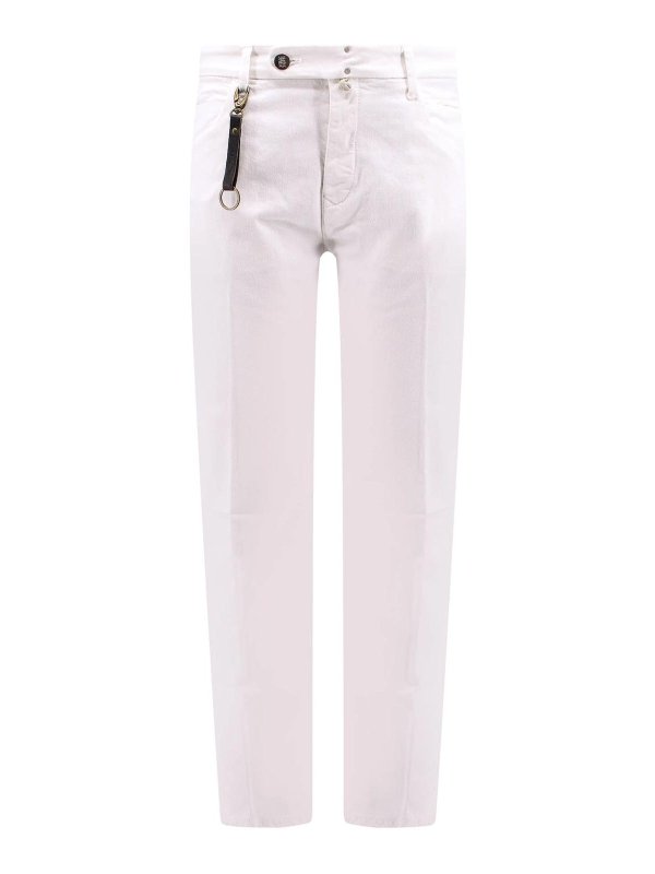 INCOTEX: Pantalones casual - Pantalón Casual - Blanco