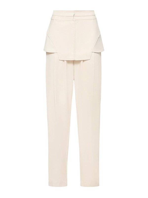 ANDREĀDAMO: pantaloni casual - Pantaloni con ganci in metallo