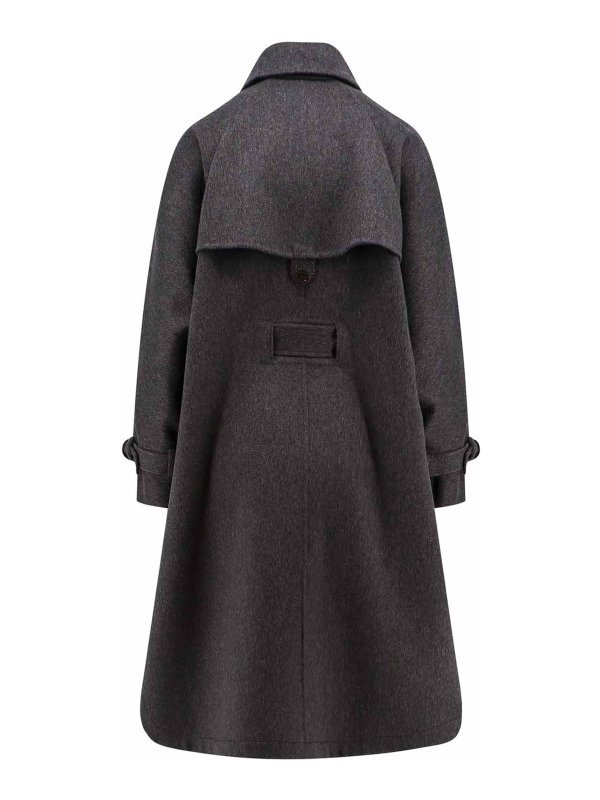 BRUNELLO CUCINELLI: Capes &  Ponchos online - Cashmere cape with belt