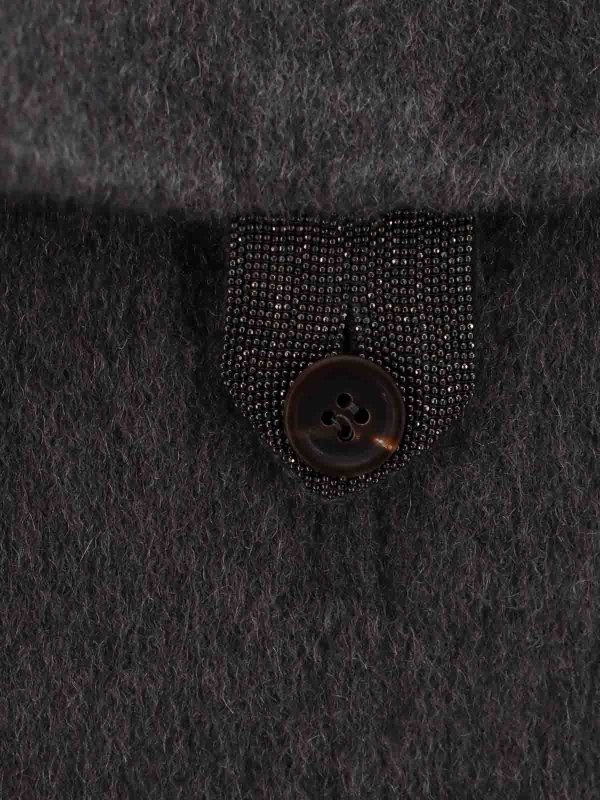 The Best Shops BRUNELLO CUCINELLI: Capes &  Ponchos - Cashmere cape with belt