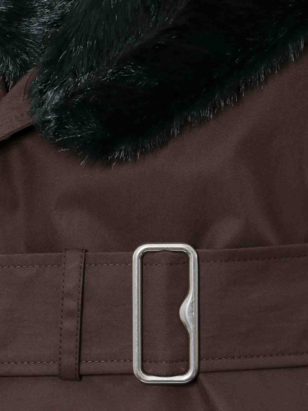 The Best Shops BURBERRY: トレンチコート - トレンチコート - 緑