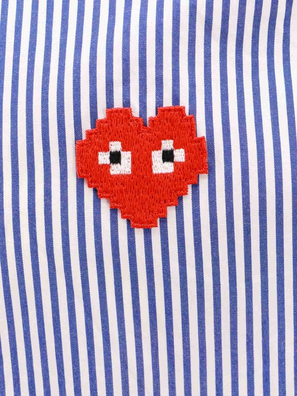 The Best Shops Comme des Garçons Play: シャツ - シャツ - ブルー