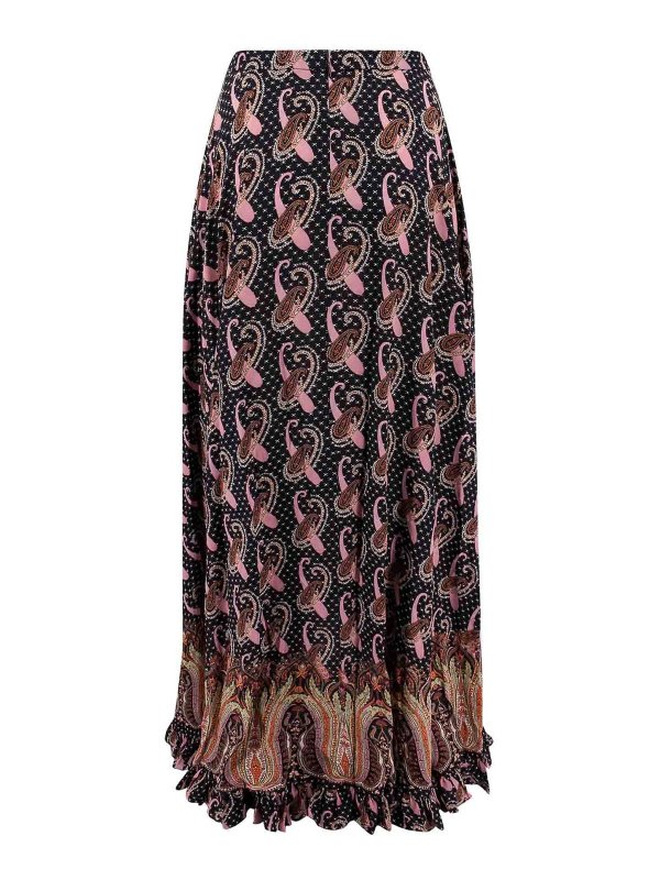 ETRO: gonne al ginocchio  e longuette online - Gonna lunga in seta