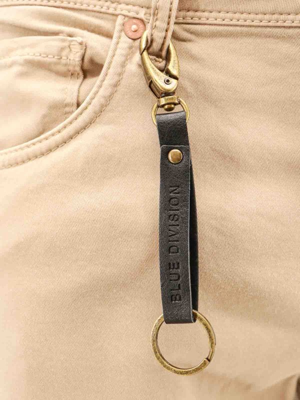 The Best Shops INCOTEX: pantaloni casual - Pantaloni in cotone stretch con logo