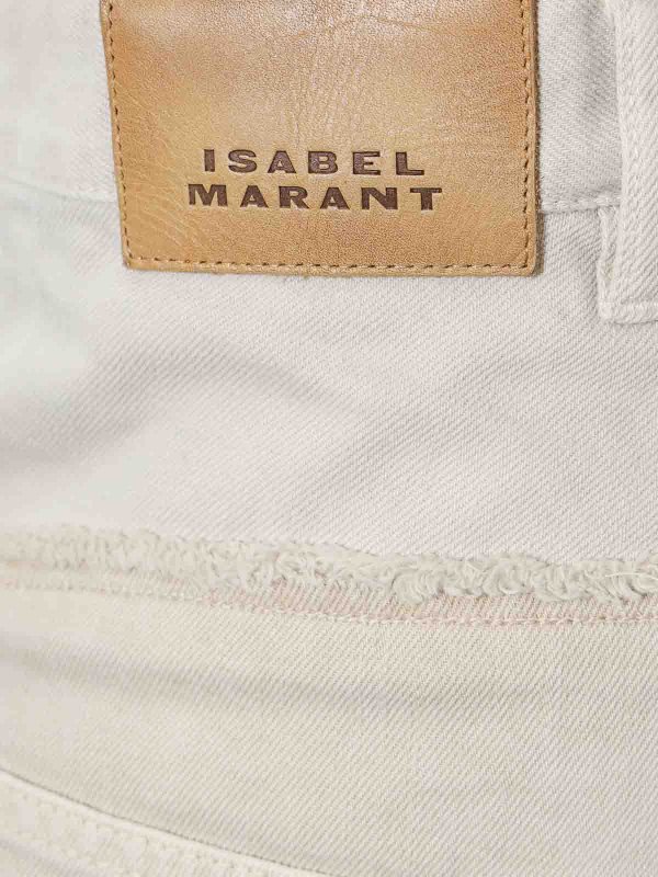 The Best Shops ISABEL MARANT: カジュアルトラウザー - カジュアルパンツ - ベージュ