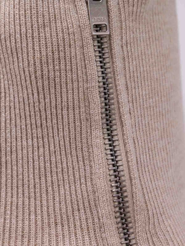 The Best Shops ISABEL MARANT: Strickpullover mit Rundhalsausschnitt - Rundhalspullover - Beige