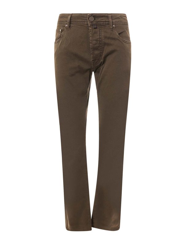 JACOB COHEN: casual trousers - Cotton trousers