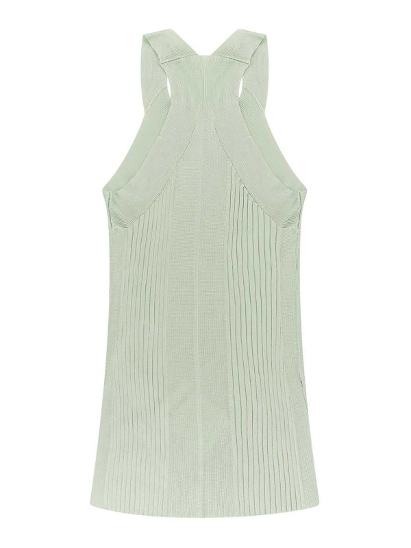 JIL SANDER: Tops & Tank tops online - Ribbed viscose top