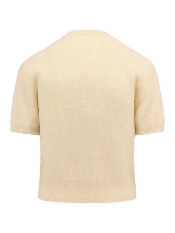 Maison Margiela: crew necks online - Angora blend sweater