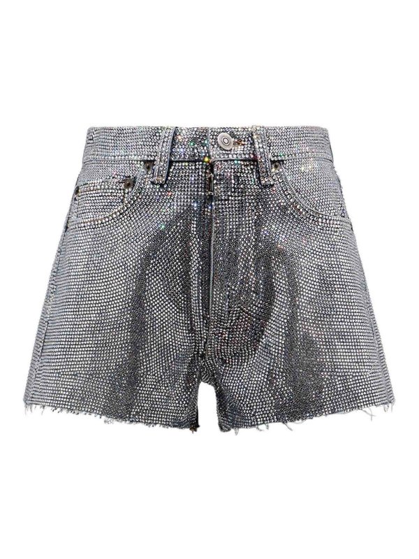 Maison Margiela: Shorts - Short - Argent