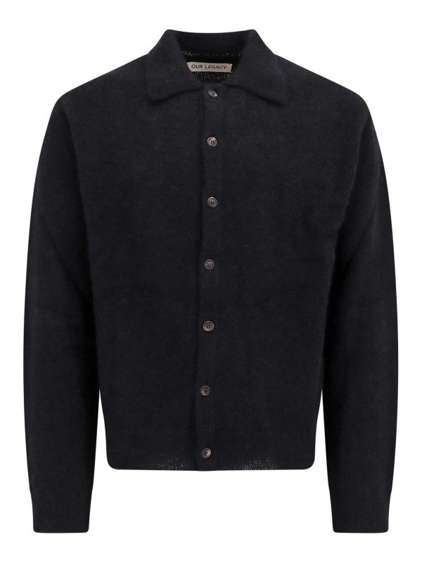 OUR LEGACY: cardigans - Alpaca blend cardigan