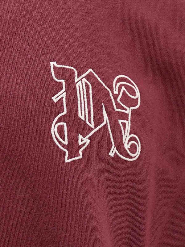 The Best Shops Palm Angels: Sweatshirts und Pullover - Sweatshirt - Rot