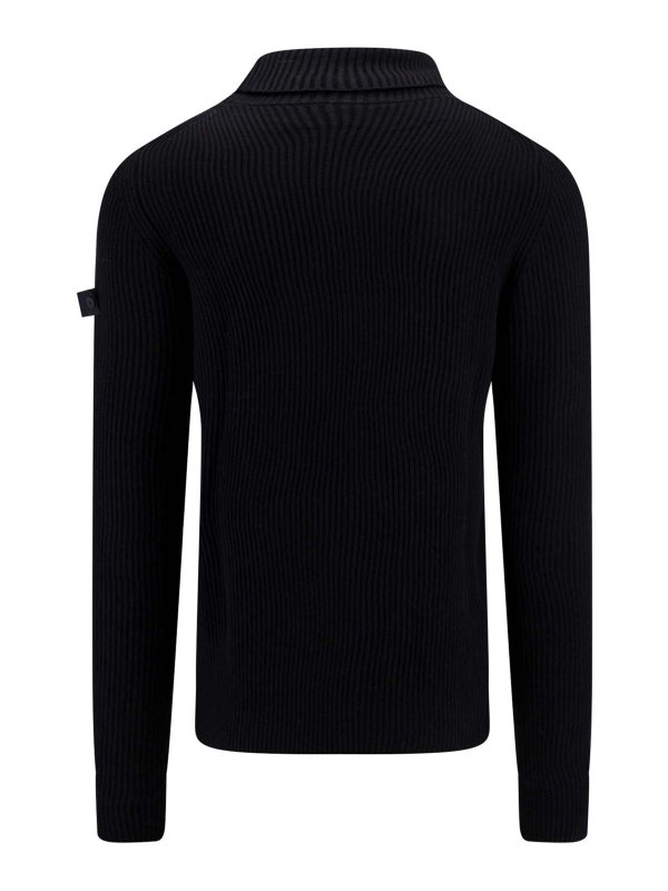 PEUTEREY: Strickpullover mit Rundhalsausschnitt online - Rundhalspullover - Schwarz