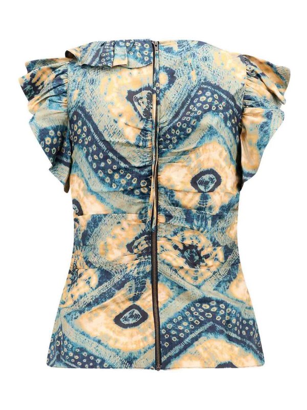 ULLA JOHNSON: Tops und Tank Tops online - Top - Bunt