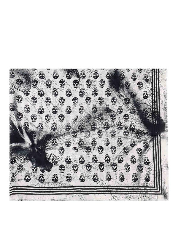 ALEXANDER MCQUEEN: ストール＆ショール - ストール/ショール - マルチカラー