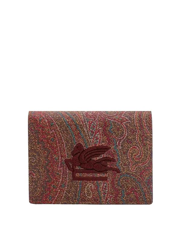 ETRO: 財布＆ポーチ - 財布 - ブラウン