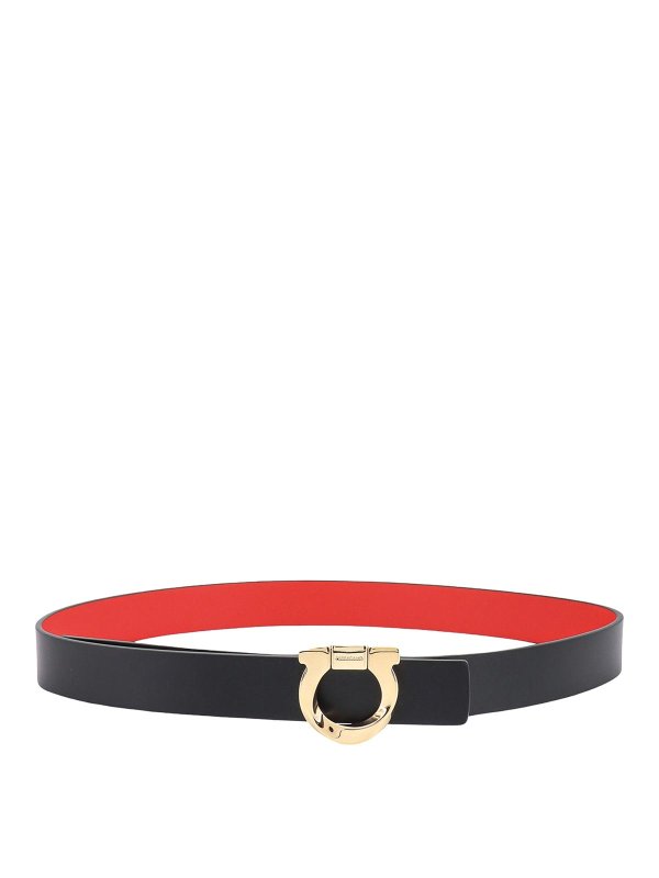 SALVATORE FERRAGAMO: ベルト - ベルト - 黒