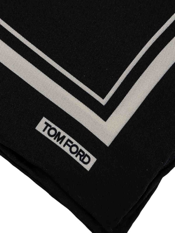 The Best Shops TOM FORD: Stoles & Shawls - Silk foulard