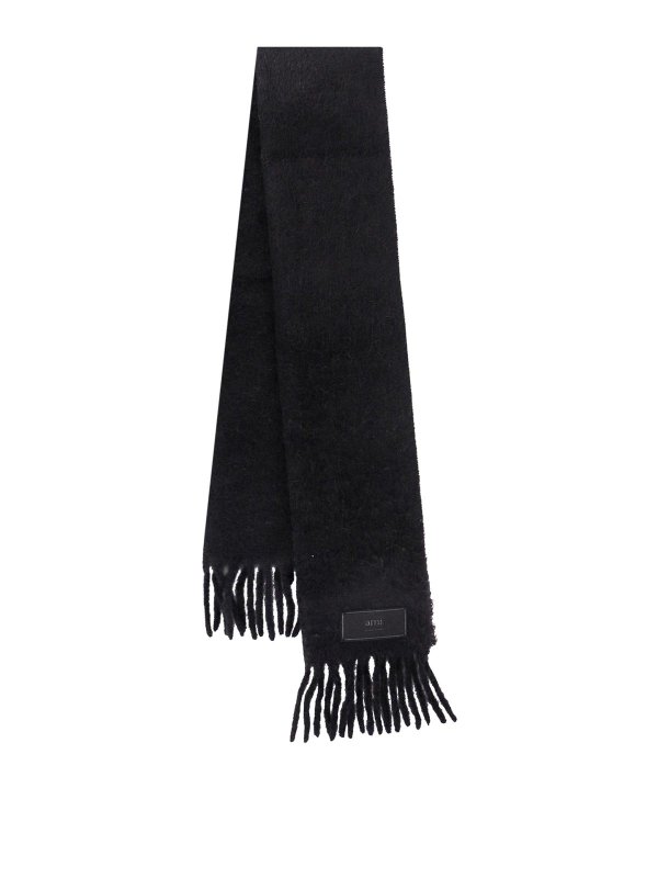 AMI PARIS: Écharpes - Écharpe - Noir