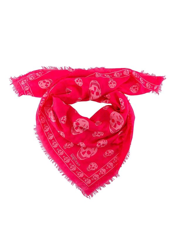 ALEXANDER MCQUEEN: スカーフ - スカーフ - ヌードカラー