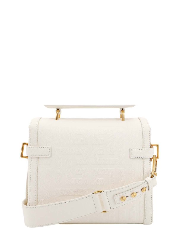 Balmain: Schultertaschen online - Schultertasche - Weiß