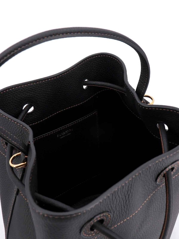 The Best Shops BURBERRY: バケットバッグ - ショルダーバッグ - 黒