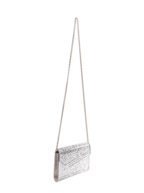 The Best Shops JIMMY CHOO: Clutches - Clutch - Silber