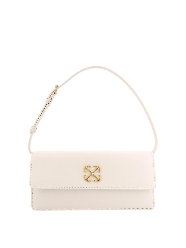 OFF-WHITE: Schultertaschen - Schultertasche - Weiß