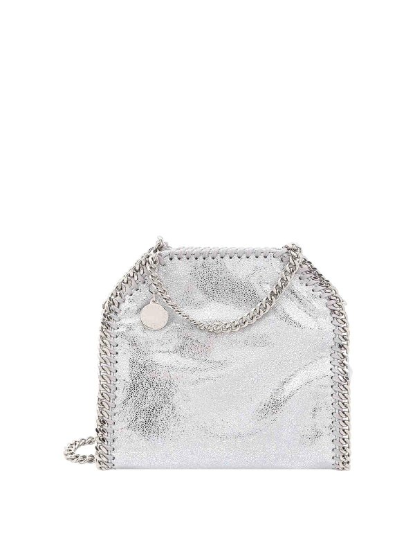 STELLA McCARTNEY: ショルダーバッグ - ショルダーバッグ - 銀