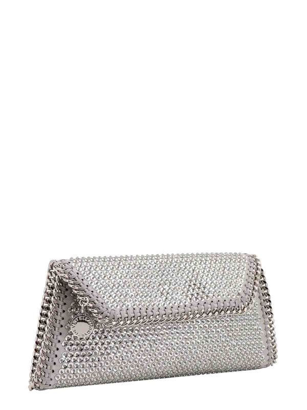 The Best Shops STELLA McCARTNEY: pochette - Pochette in raso con paillettes