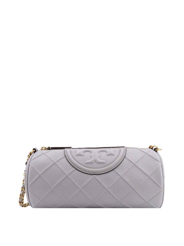 TORY BURCH: Schultertaschen - Schultertasche - Grau