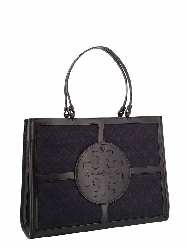 The Best Shops TORY BURCH: borse a tracolla - Borsa in pelle Canvas Logo frontale