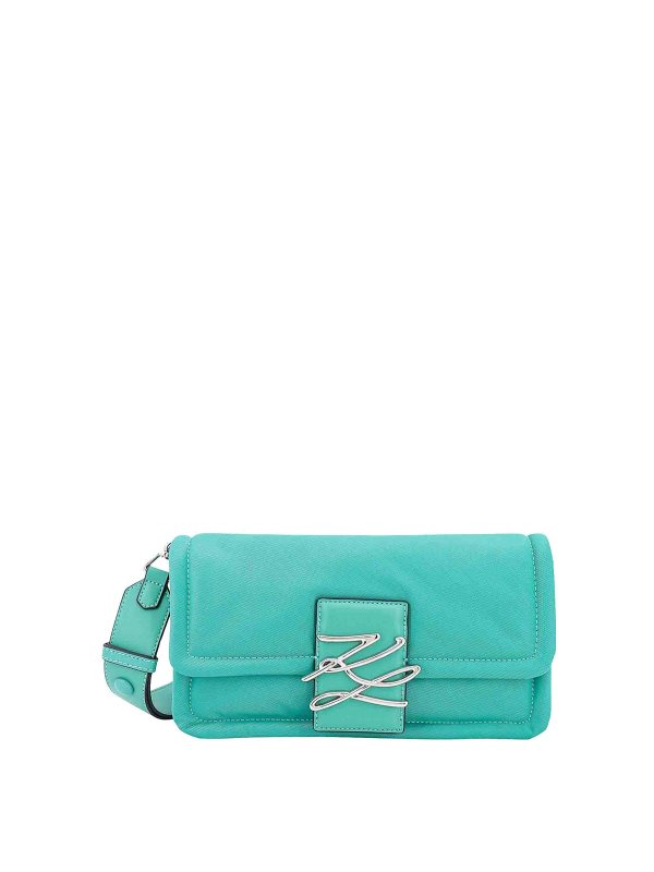 KARL LAGERFELD: Bolsas bandoleras - Bolsa Bandolera - Verde