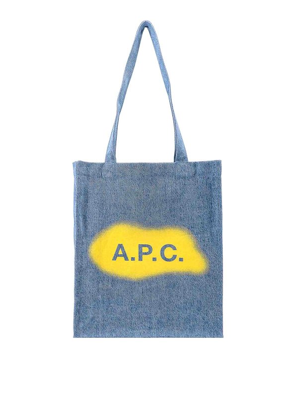 A.P.C.: Schultertaschen - Schultertasche - Blau