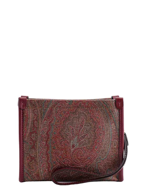 ETRO: Clutch online - Pochette - Marron