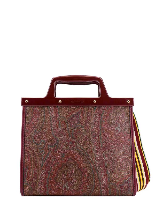 ETRO: Handtaschen online - Shopper - Rot