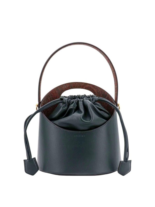 ETRO: Bucket-bags - Bucket-Bag - Grün