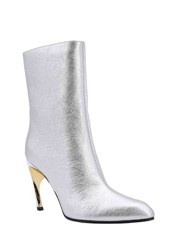 ALEXANDER MCQUEEN: Stiefeletten online - Stiefeletten - Silber