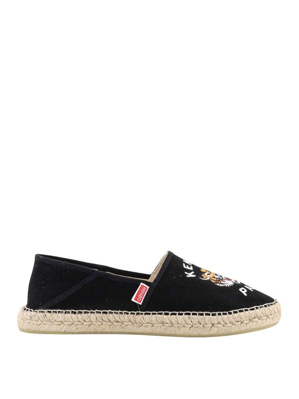 KENZO: Espadrillas - Espadrilles - Schwarz