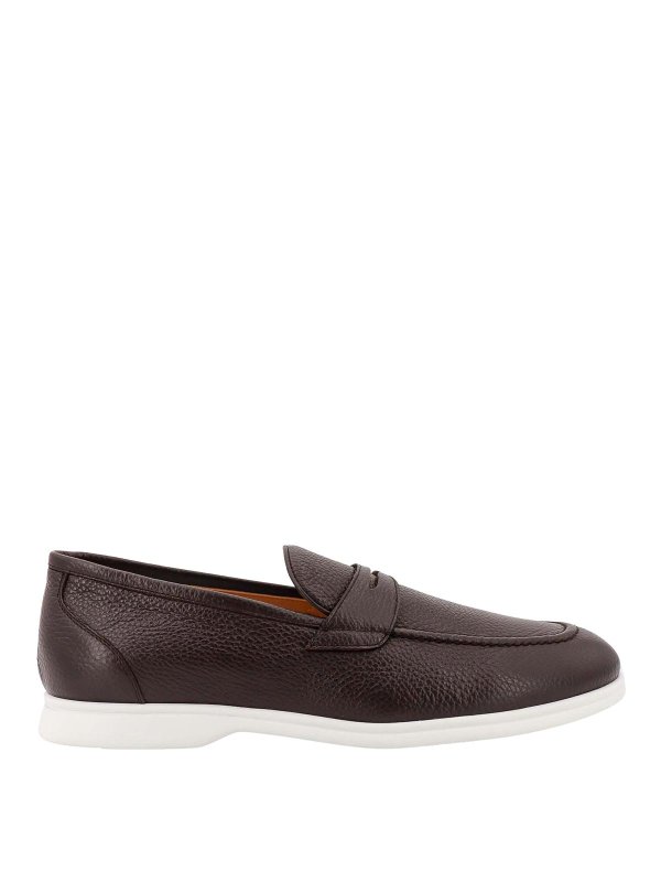 KITON: Loafers & Slippers - Leather loafer