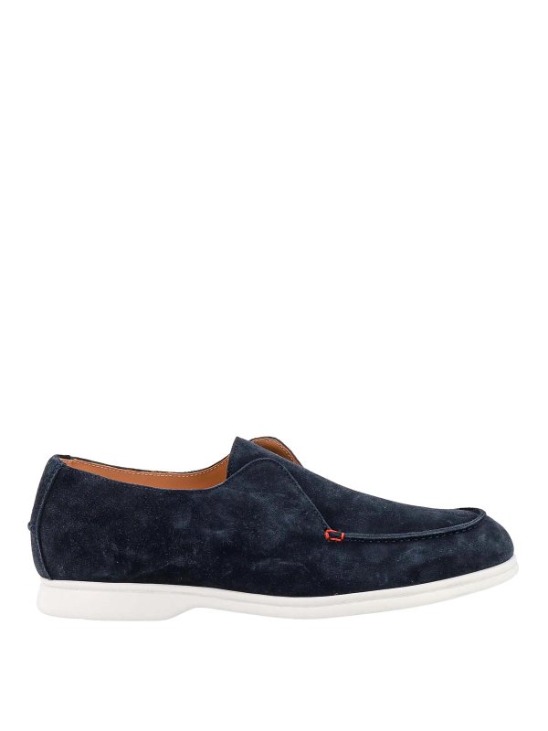 KITON: Mokassins und Slippers - Mokassins - Blau