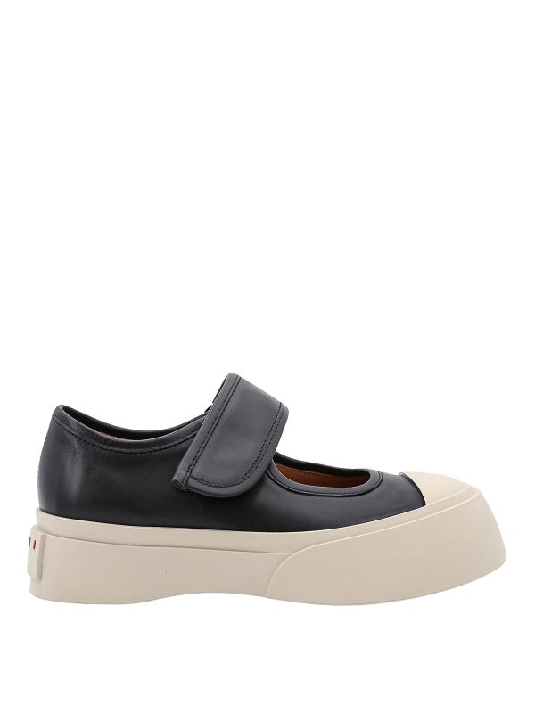 Marni: Chaussures de sport - Baskets - Noir