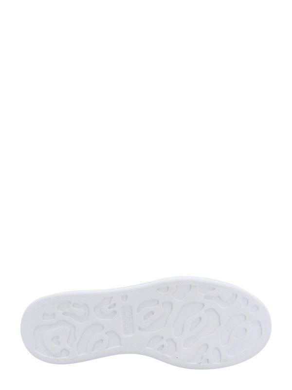 Leather sneakers with metal toe shop online: ALEXANDER MCQUEEN