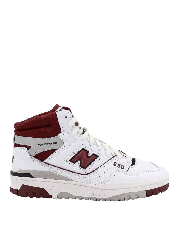 NEW BALANCE: trainers - Bicolor leather sneakers