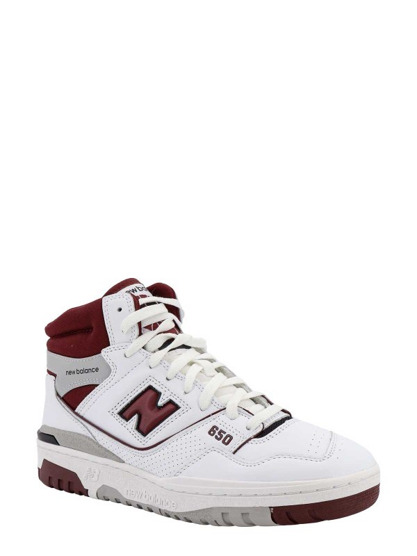 NEW BALANCE: trainers online - Bicolor leather sneakers