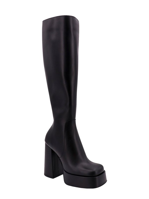VERSACE: Botas online - Botas - Negro