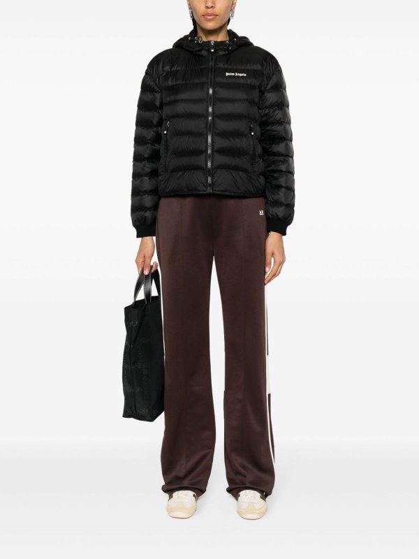 Palm Angels: giacche casual online - Giacca con cappuccio logato