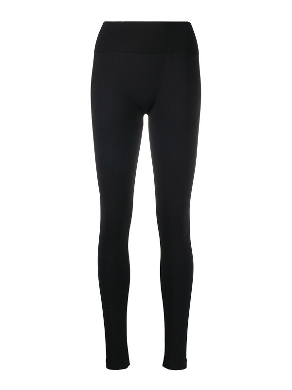 WOLFORD: レギンス - レギンス - 黒