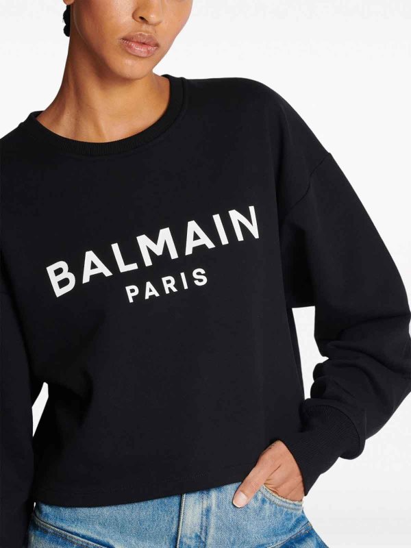Balmain buy online Sweatshirt - Schwarz