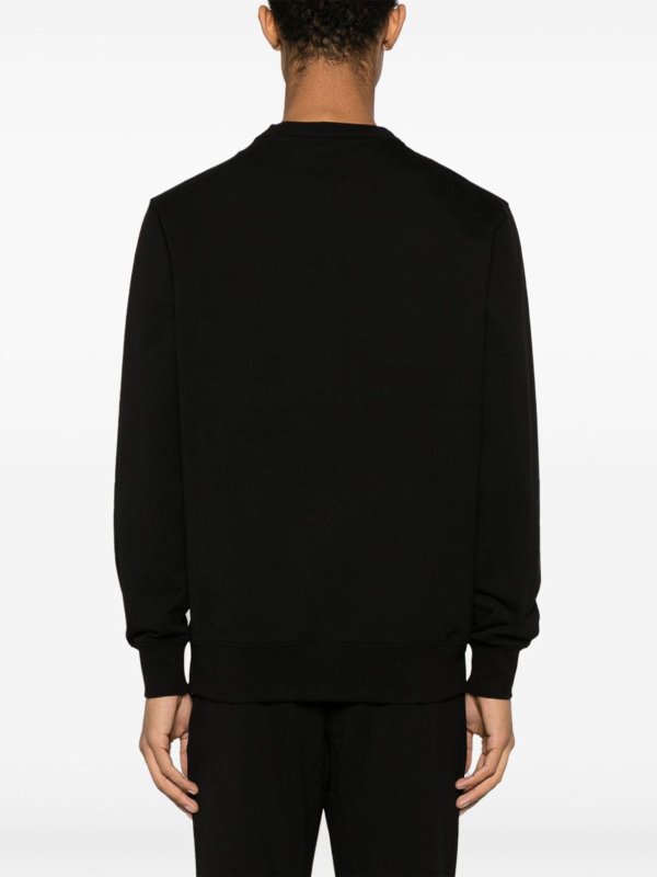 Felpa in cotone logata shop online: C.P. COMPANY